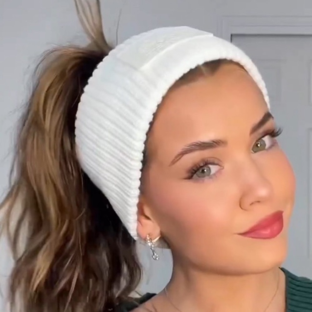 Coach Cable Knit Winter Headband